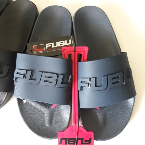 (New) Fubu Slides (2 pairs) - Picture 3 of 4